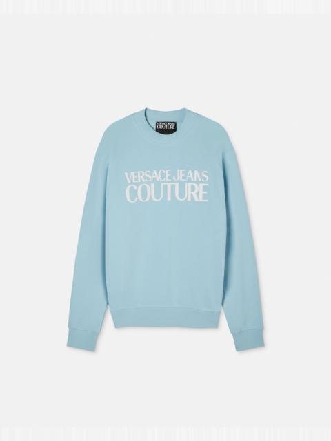 VERSACE JEANS COUTURE Cotton-Jersey Sweatshirt