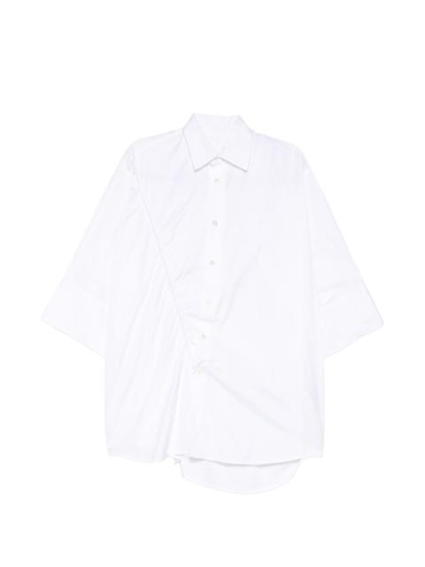 MARINA YEE draped-detail shirt