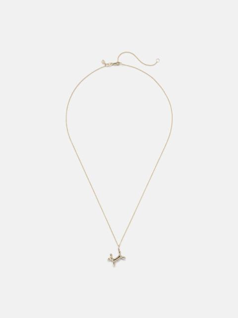 SYDNEY EVAN 14kt gold charm necklace with diamond
