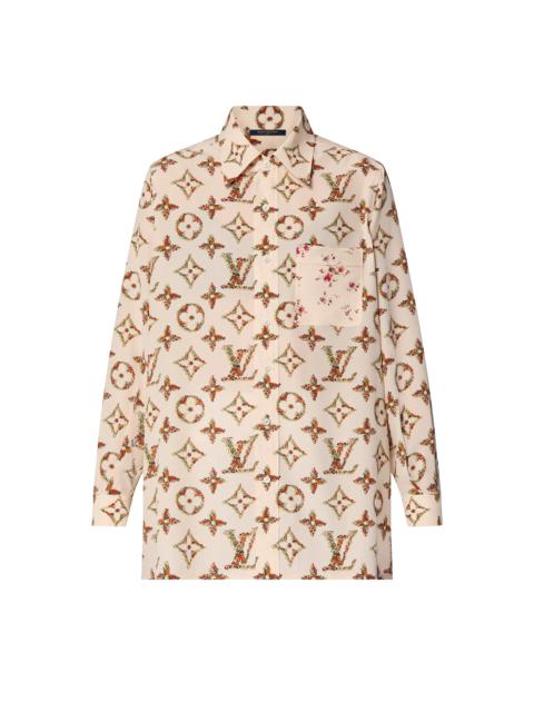 Louis Vuitton Floral Monogram Pajama Shirt