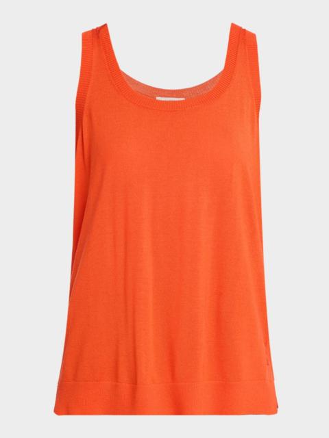 Lafayette 148 New York Superfine Merino Wool Sweater Tank