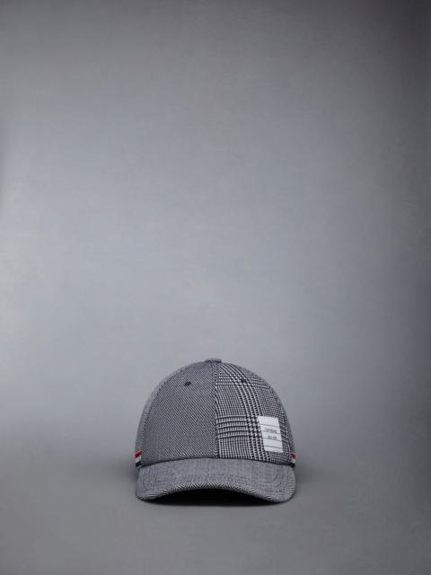 Thom Browne Fun-Mix Prince of Wales Heavy Suiting 6-Panel Baseball Cap