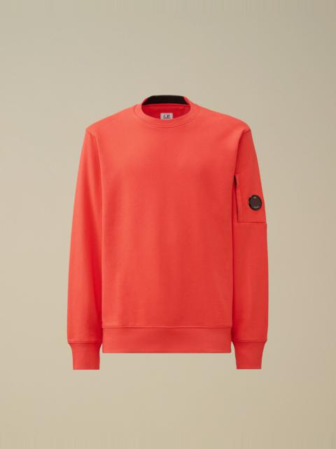Diagonal Raised Fleece Crewneck Lens Sweatshirt