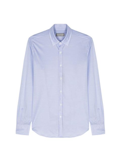 long-sleeve cotton shirt