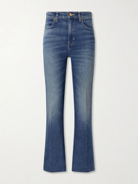 JAMIE HALLER Kenickie mid-rise straight-leg jeans Mid denim
