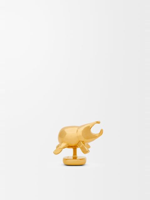 Loewe Beetle pin in brass