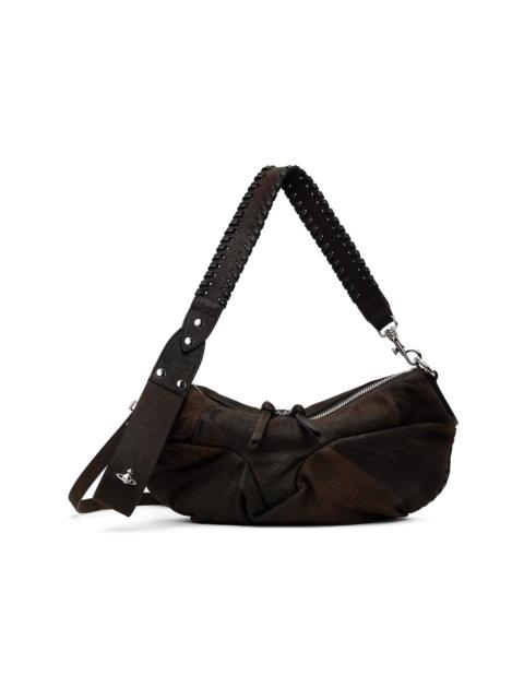 Brown Agnes Small Shoulder Bag