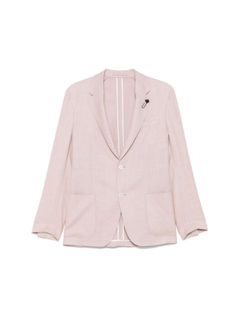 single-breasted blazer