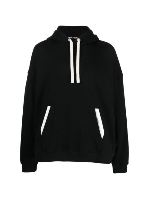 Palm Angels Sartorial Tape cotton hoodie