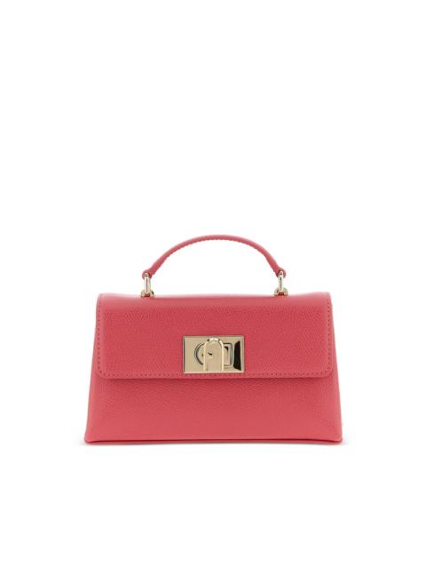 FURLA mini 1927 leather tote bag