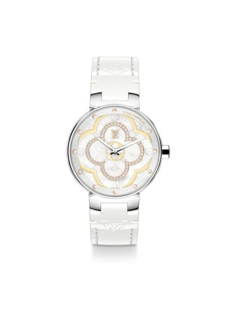 Louis Vuitton Tambour Moon Divine White 35