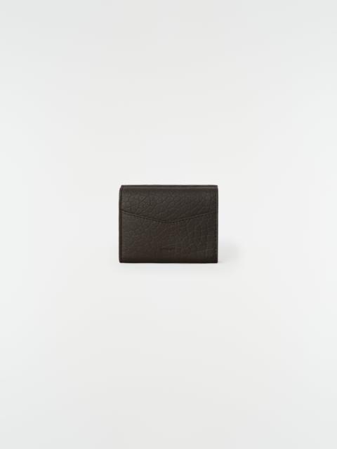 Lemaire GEAR TRI-FOLD WALLET IN BUBBLE LAMBSKIN
