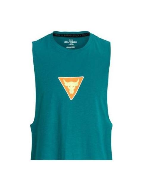 Under Armour Under Armour Project Rock DMND Muscle Tank 'Teal' 1377293-722