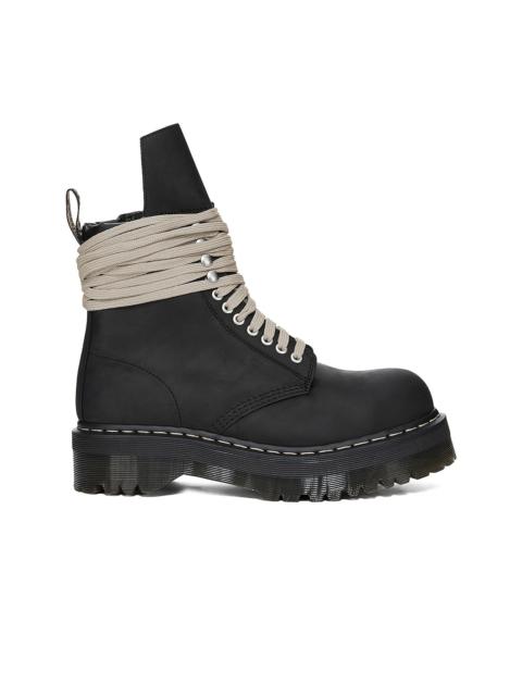 Rick Owens X Dr. Martens Quad Sole Steel Toe Boot