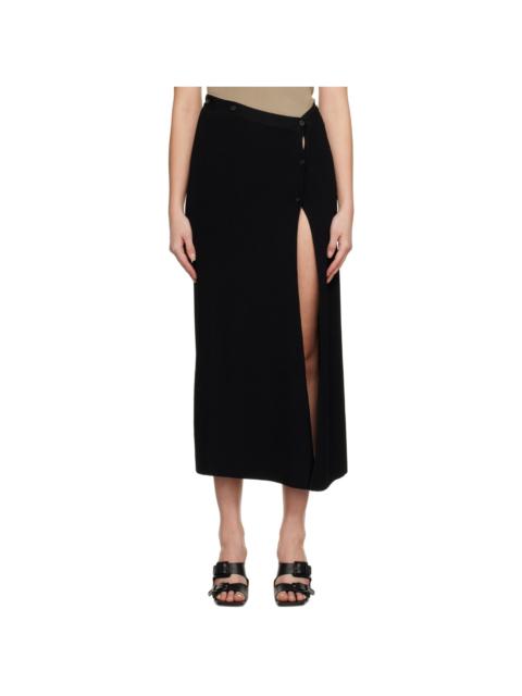 AYA MUSE Black Augusta Maxi Skirt