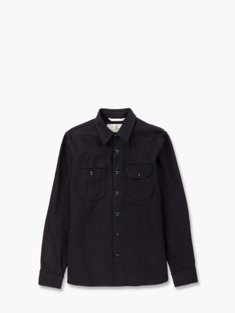 Rogue Territory ROGUE TERRITORY WORK SHIRT SELVEDGE CANVAS INDIGO 11OZ