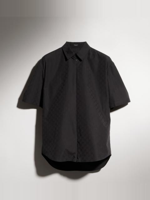 GUCCI GG cotton poplin zip shirt