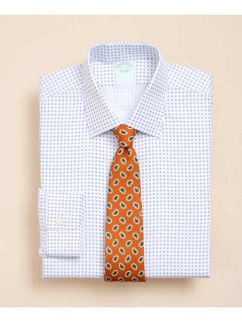 Brooks Brothers Brooks Brothers Explorer Collection Non-Iron Twill Ainsley Collar, Geo Dot Dress Shirt