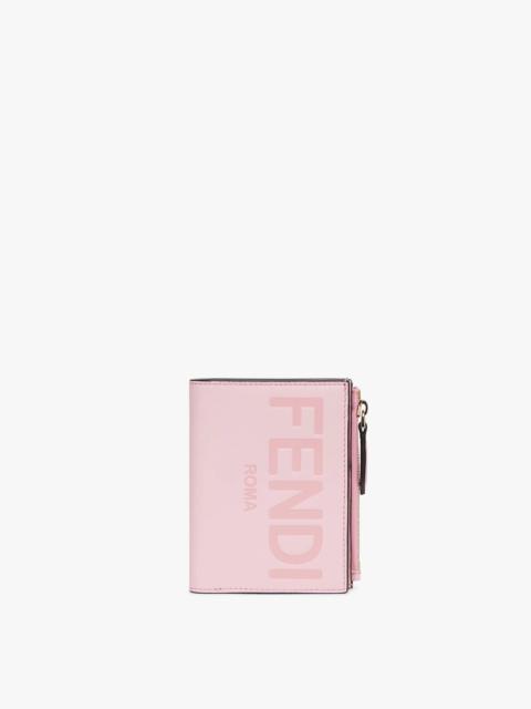 FENDI Pink leather wallet