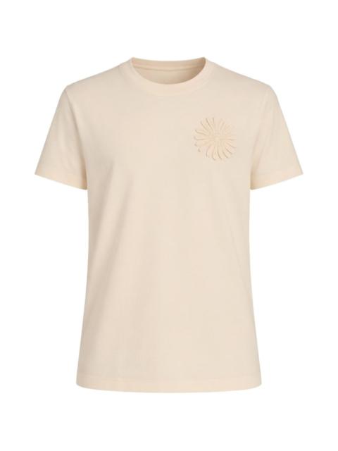 Sandro flower-patch T-shirt
