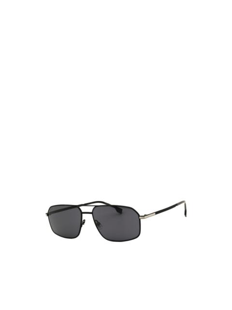 BOSS rectangle-frame sunglasses