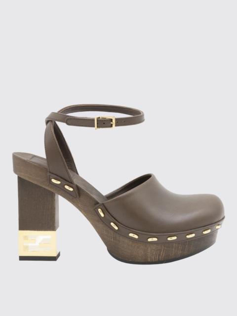 FENDI Fendi Baguette leather sandals