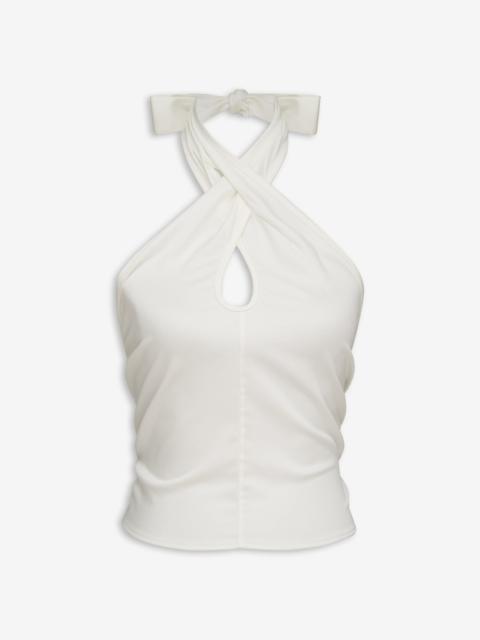 Rhude CROSS-TIE TOP WHITE