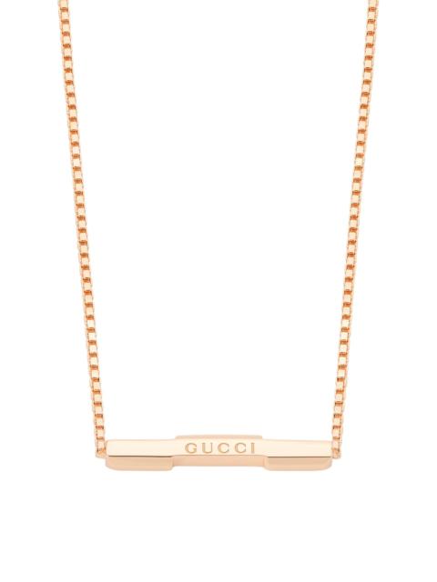 GUCCI Women's Link To Love 18K Rose Gold Necklace - Pink Gold