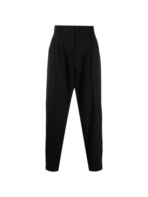 tailored-cut trousers