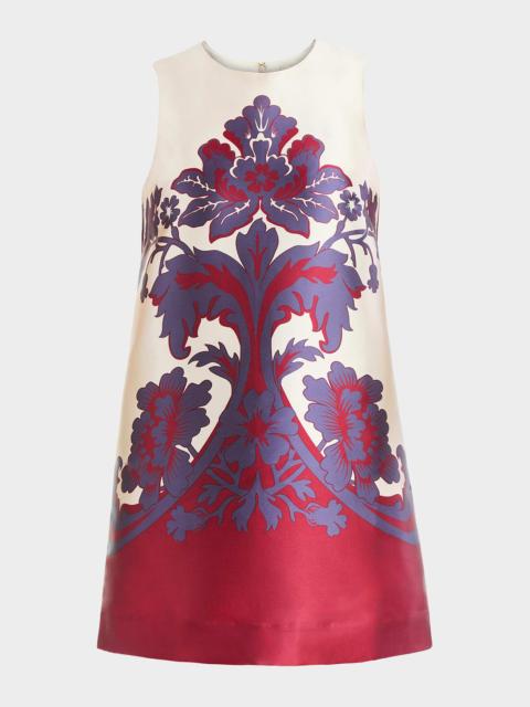 MESTIZA NEW YORK Fiona Sleeveless Floral-Print Mini Shift Dress