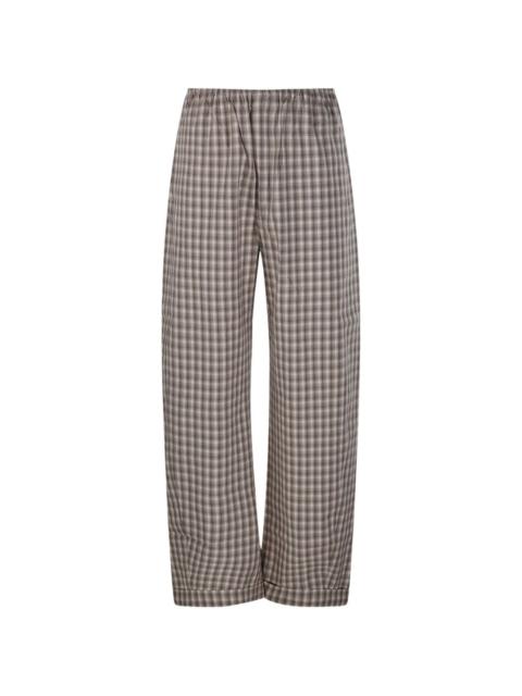 Nanushka Yayoi check trousers