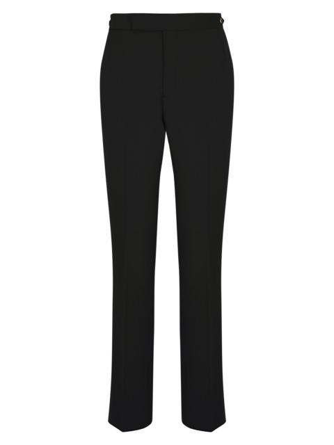 Sebastian Pant in Black Sportswear Wool