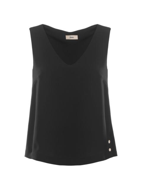Herno V-neck blouse