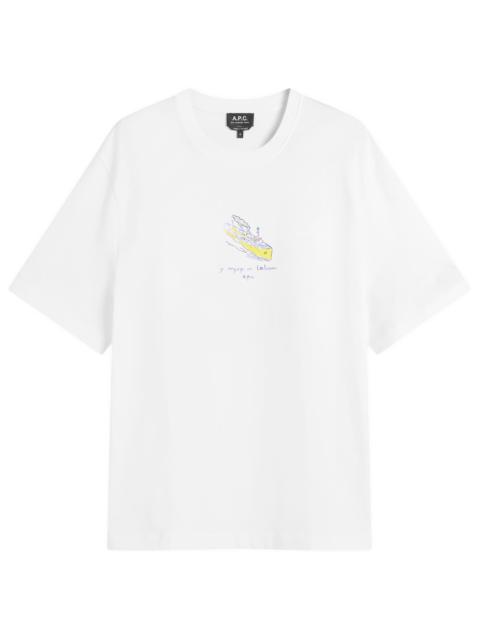 A.P.C. A.P.C. Jack Voyage Print T-Shirt