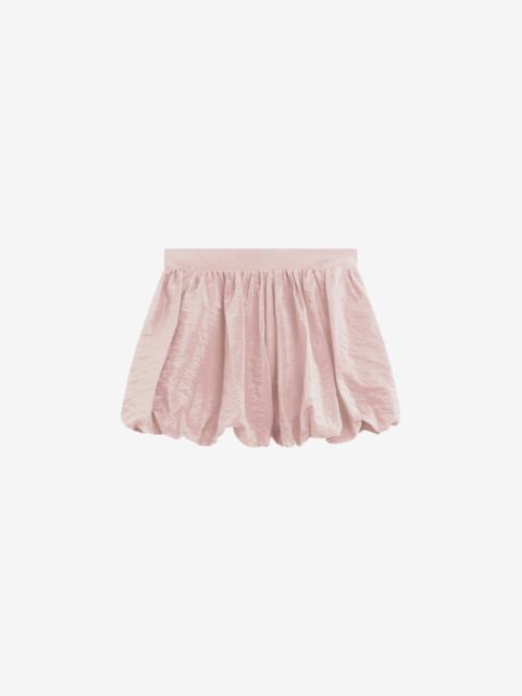 The Frankie Shop Alina Bubble Hem Shorts - Faded Pink