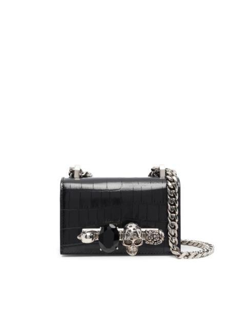 Alexander McQueen mini jewelled satchel