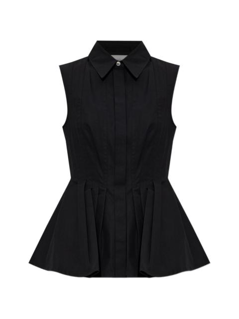 Sportmax Certosa pleated-detail shirt