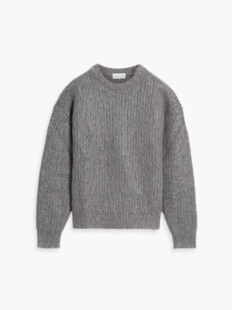 John Elliott Brushed ribbed-knit sweater
