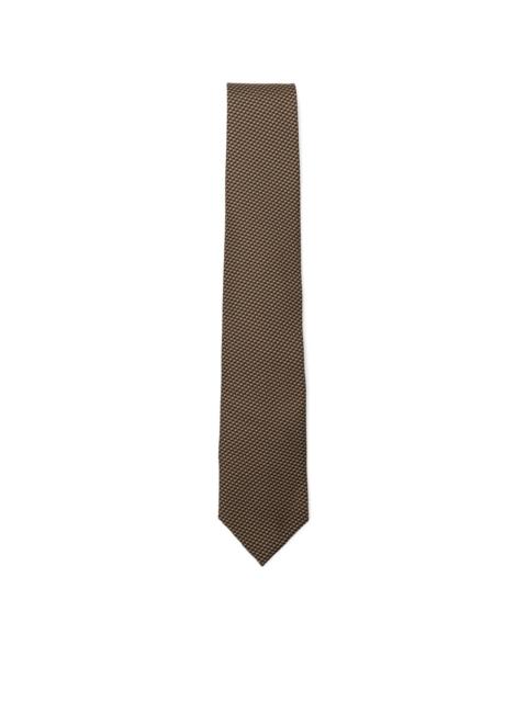 Brioni PATTERNED SILK TIE