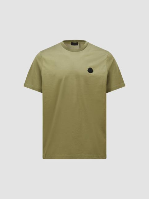 Moncler Vertical Back Logo Cotton T-Shirt
