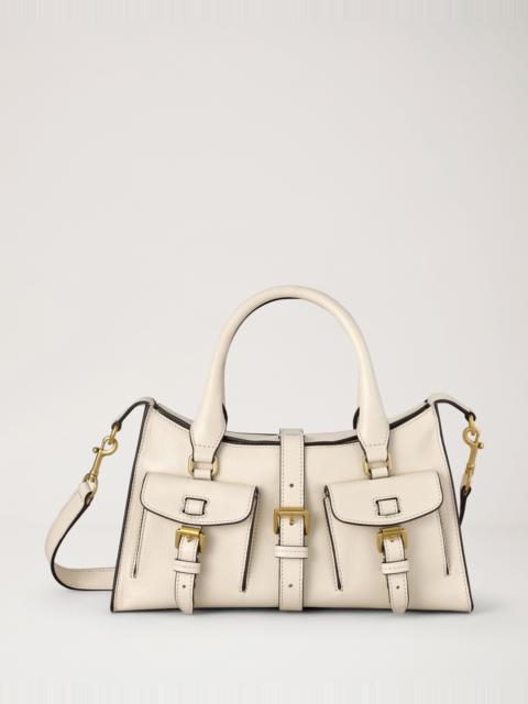 Mulberry Small Roxanne Eggshell High Shine Leather