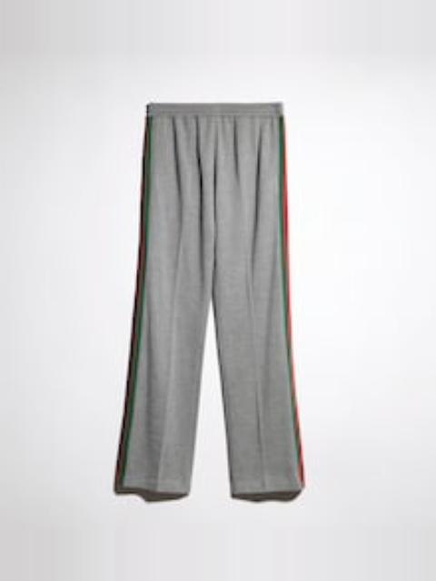 GUCCI Cashmere jersey sportswear pants