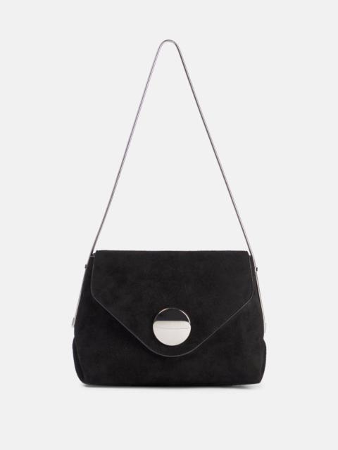 KHAITE Bobbi suede shoulder bag