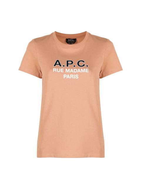 Madame logo-print cotton T-shirt