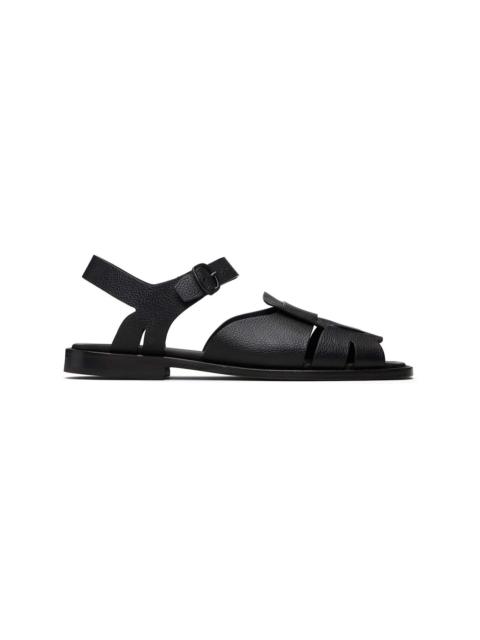 HEREU Black Roca 2 Grainy Veg Tanned Sandals