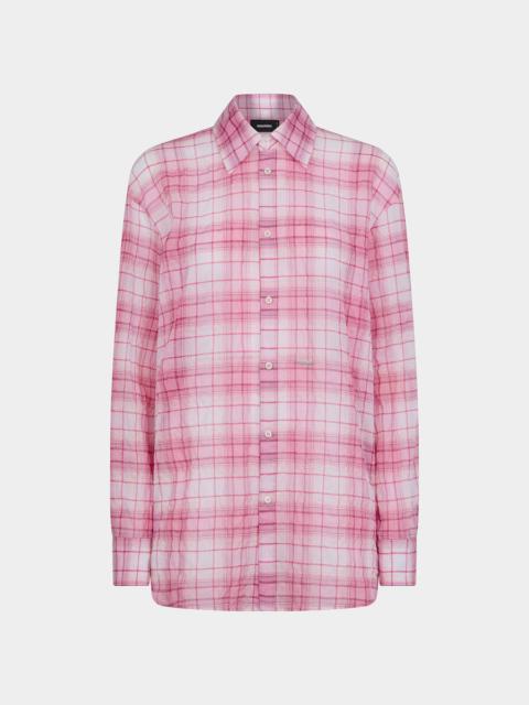 DSQUARED2 CHECKED LOVER SHIRT