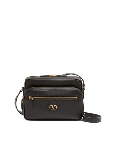 Valentino Antibes leather messenger bag