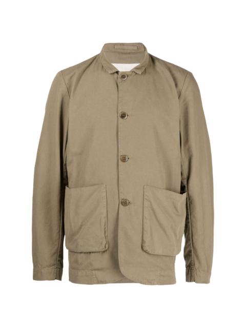 Toogood button-up cotton shirt jacket