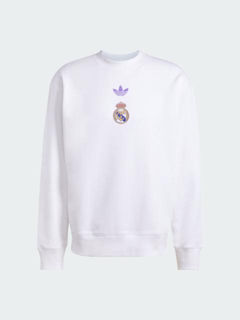 adidas Real Madrid LFSTLR Crew Sweatshirt
