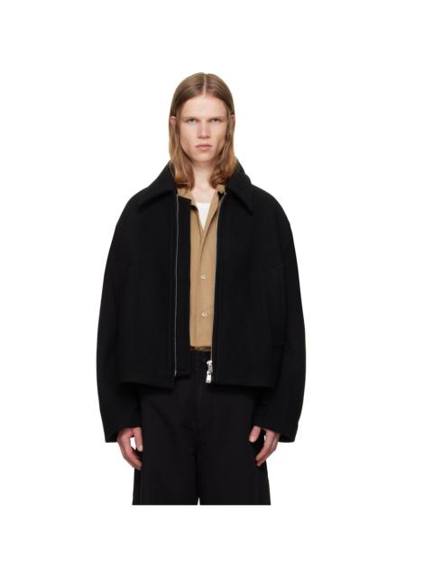 Studio Nicholson Black Short Zip Up Jacket